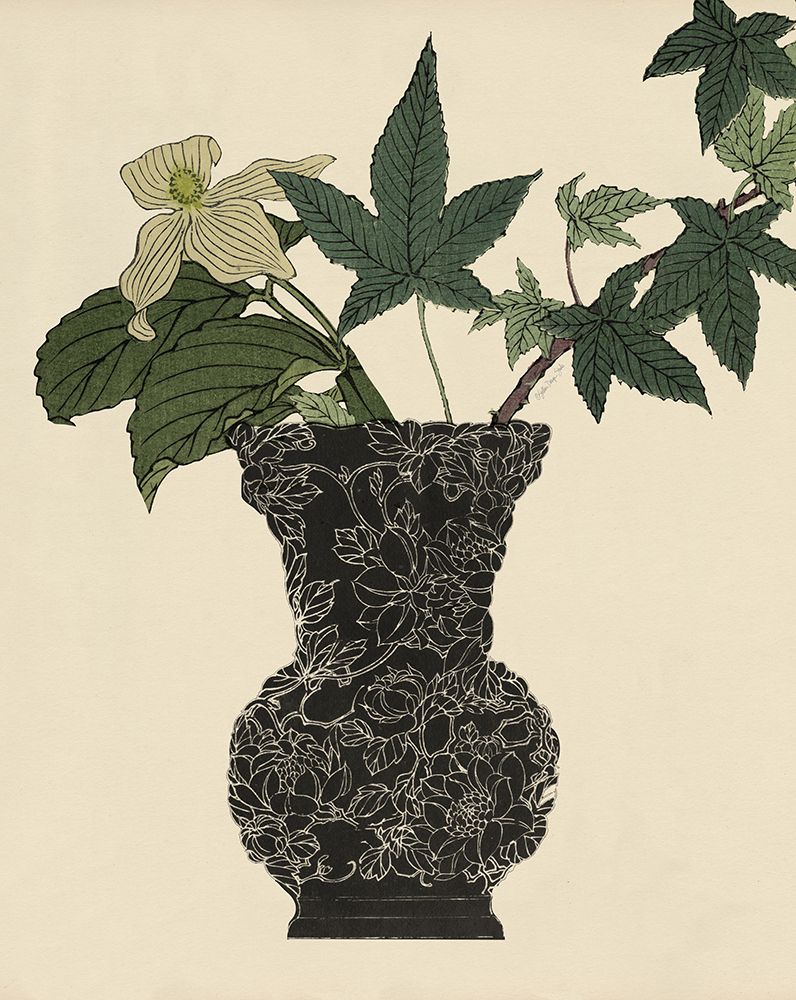 Ebony Vase 1 art print by Stellar Design Studio for $57.95 CAD