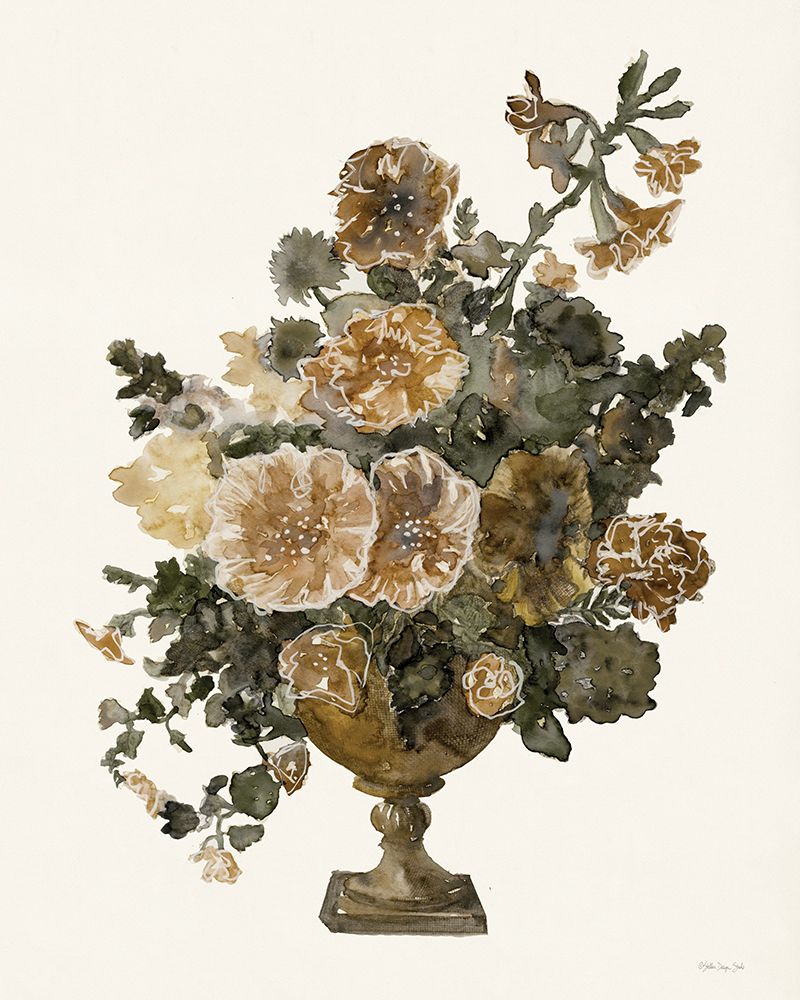 Bouquet in Urn 1 art print by Stellar Design Studio for $57.95 CAD