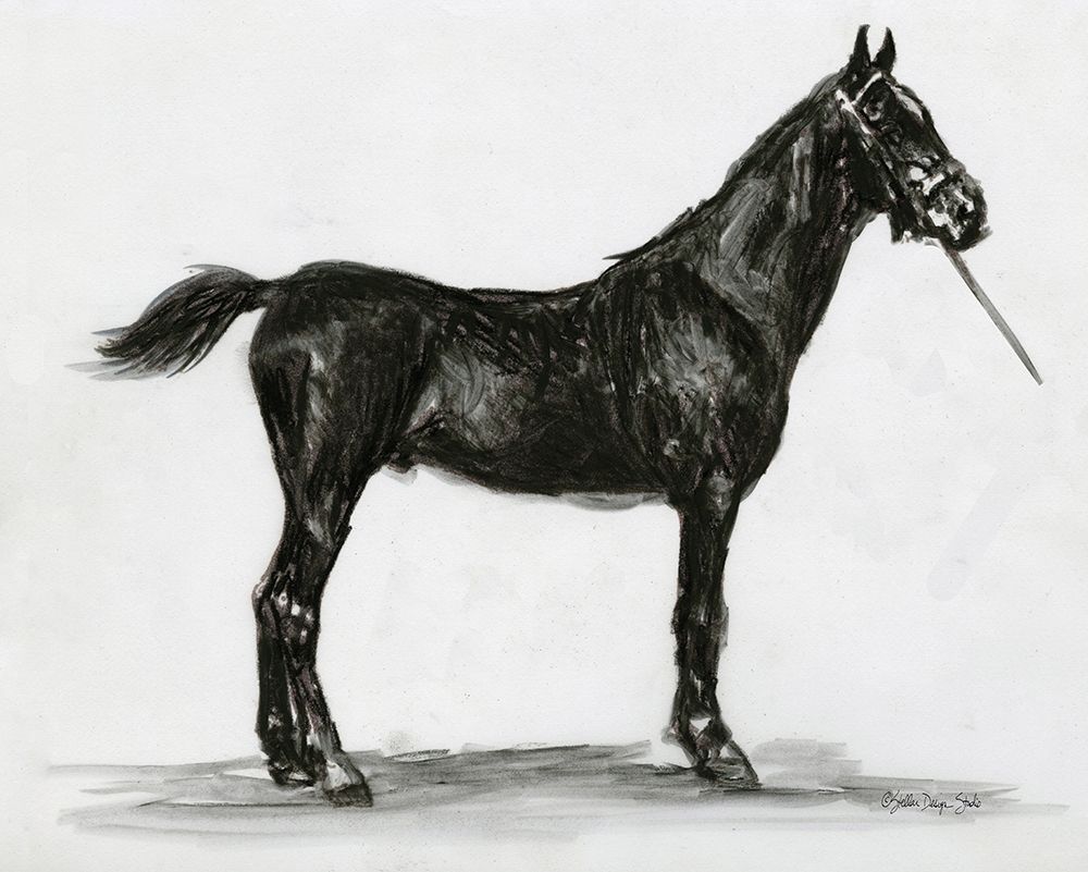 Horse Study 3 art print by Stellar Design Studio for $57.95 CAD