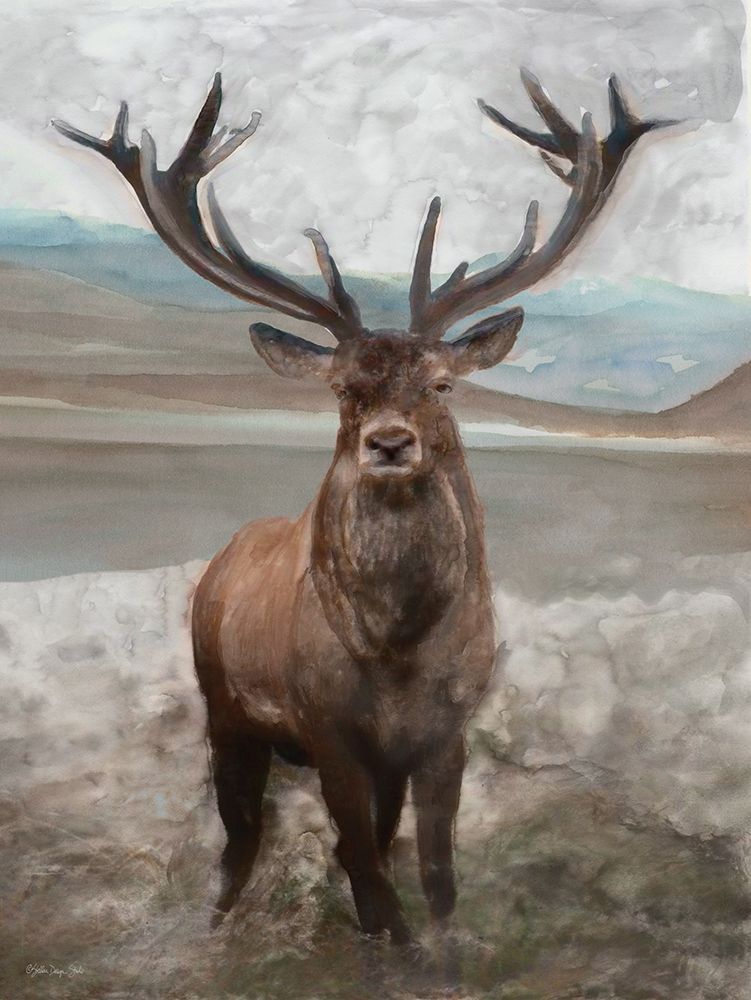 Grand Elk 1 art print by Stellar Design Studio for $57.95 CAD