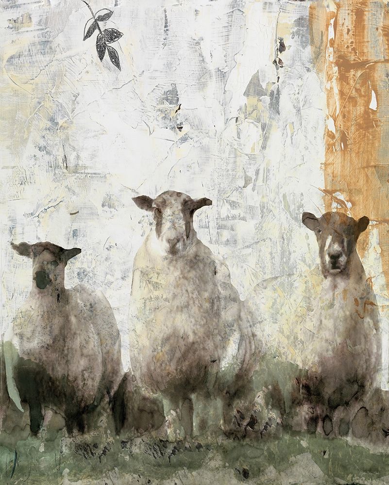 Three Sheep art print by Stellar Design Studio for $57.95 CAD