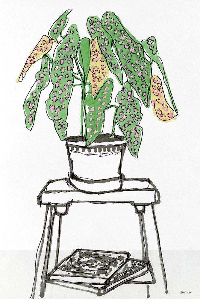 House Plant Study I art print by Stellar Design Studio for $57.95 CAD
