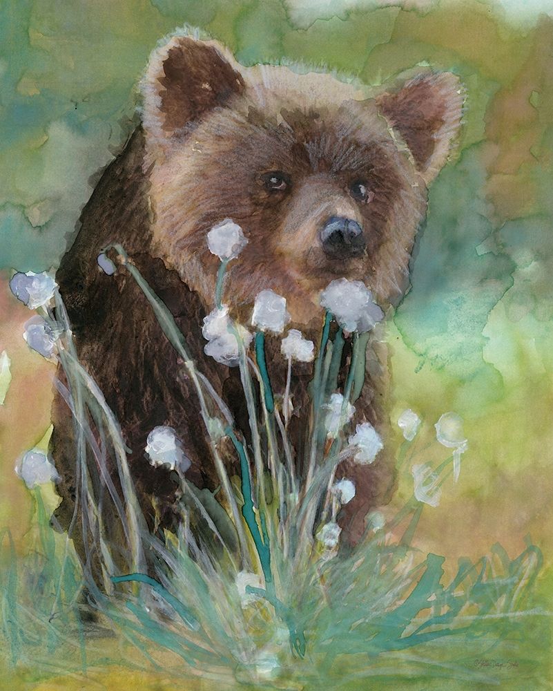 Baby Brown Bear art print by Stellar Design Studio for $57.95 CAD