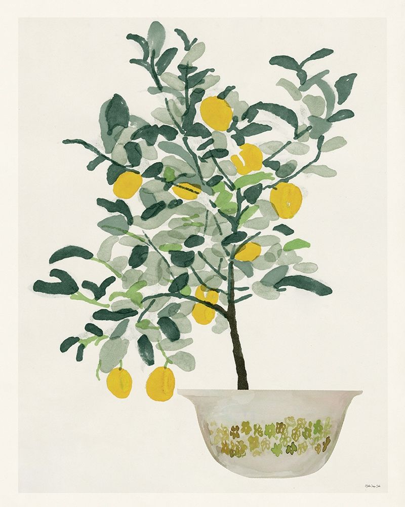 Lemon Tree II art print by Stellar Design Studio for $57.95 CAD