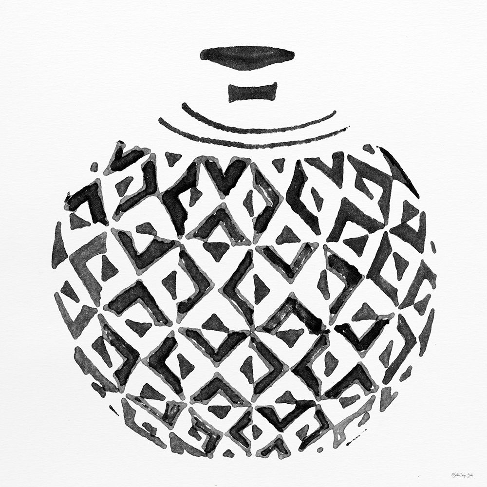 Tile Vase 4 art print by Stellar Design Studio for $57.95 CAD