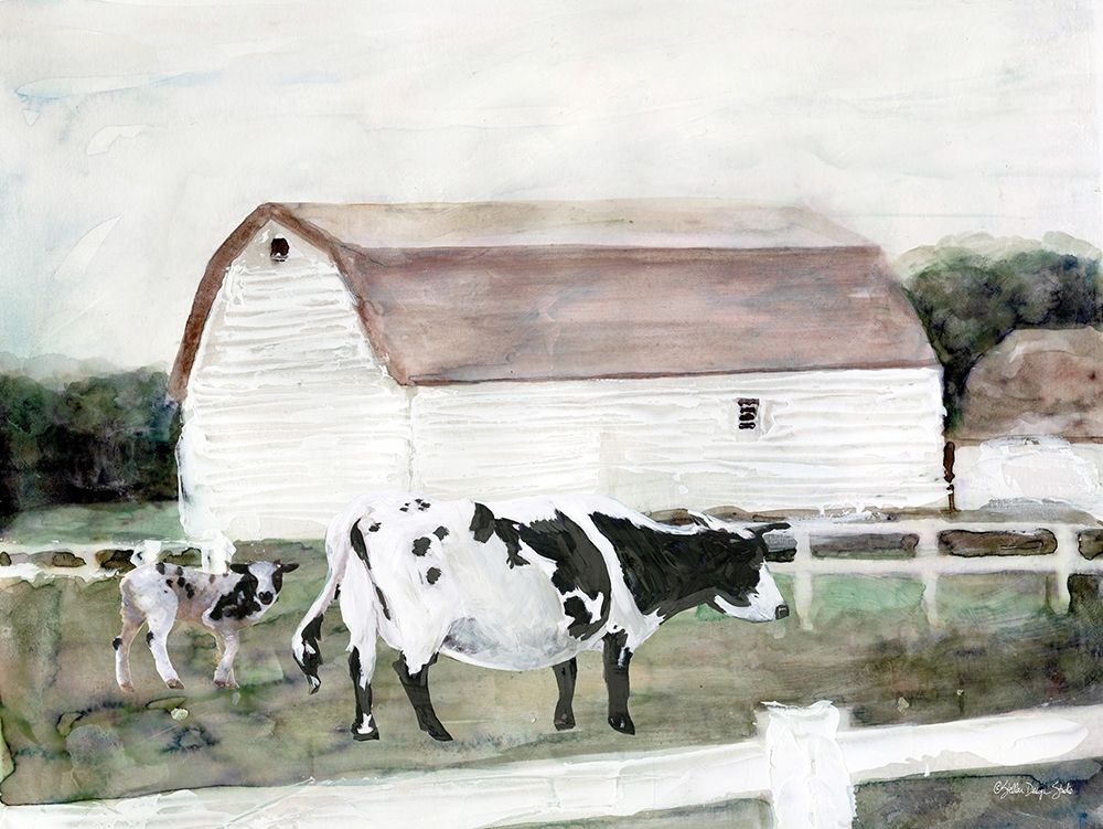 Country Farm     art print by Stellar Design Studio for $57.95 CAD