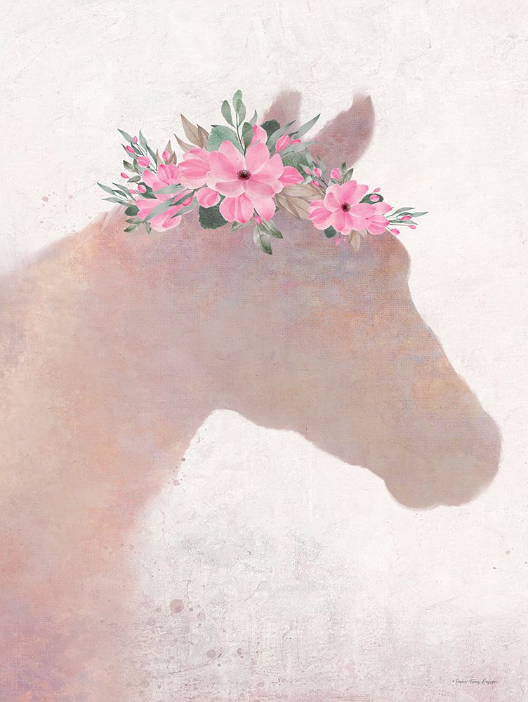 Pink Pony art print by Seven Trees Design for $57.95 CAD
