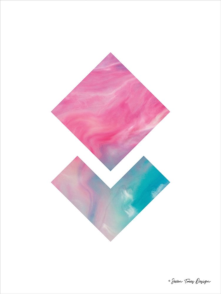 Marble Geometric I art print by Seven Trees Design for $57.95 CAD