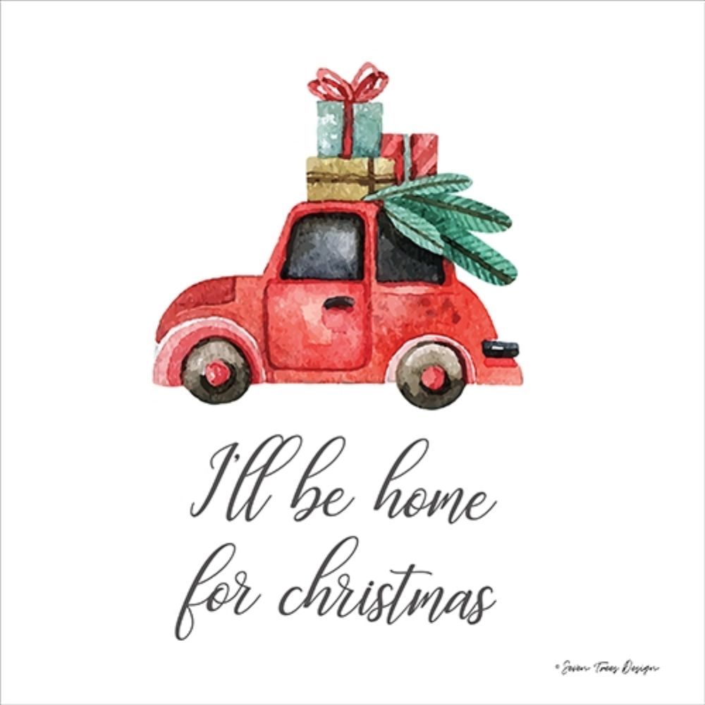 Ill be Home for Christmas art print by Seven Trees Design for $57.95 CAD