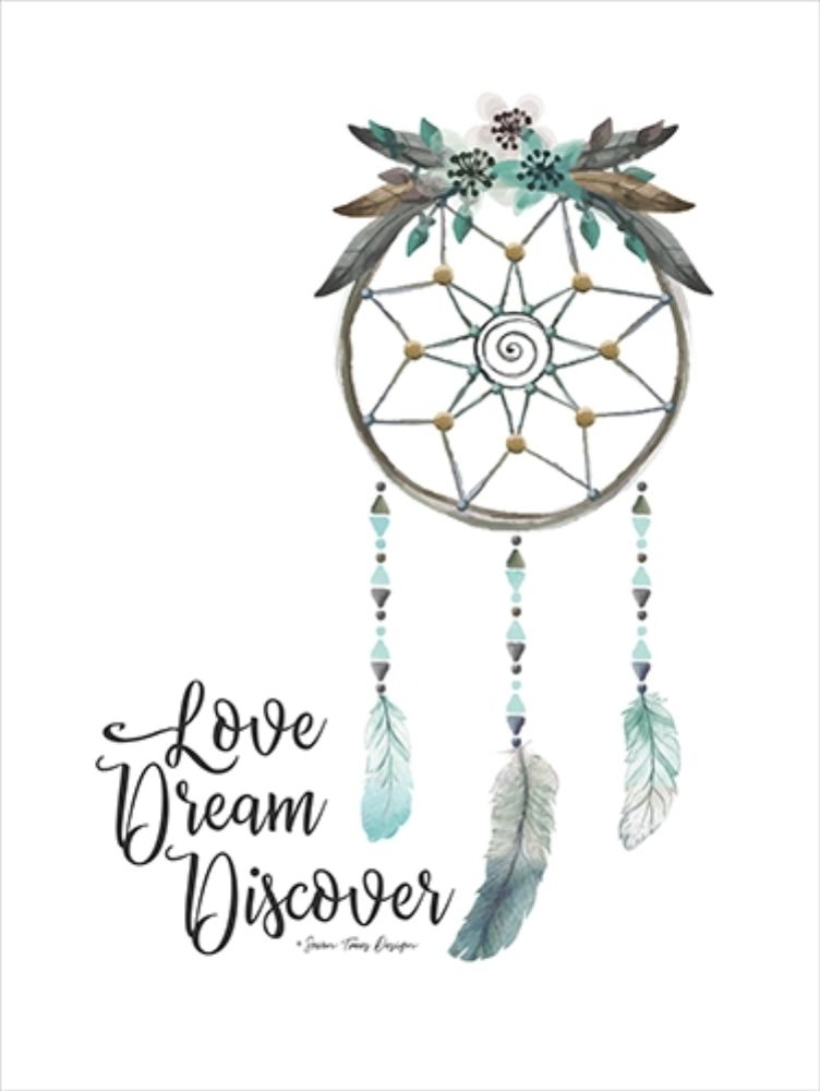 Watercolor Dreamcatcher art print by Seven Trees Design for $57.95 CAD