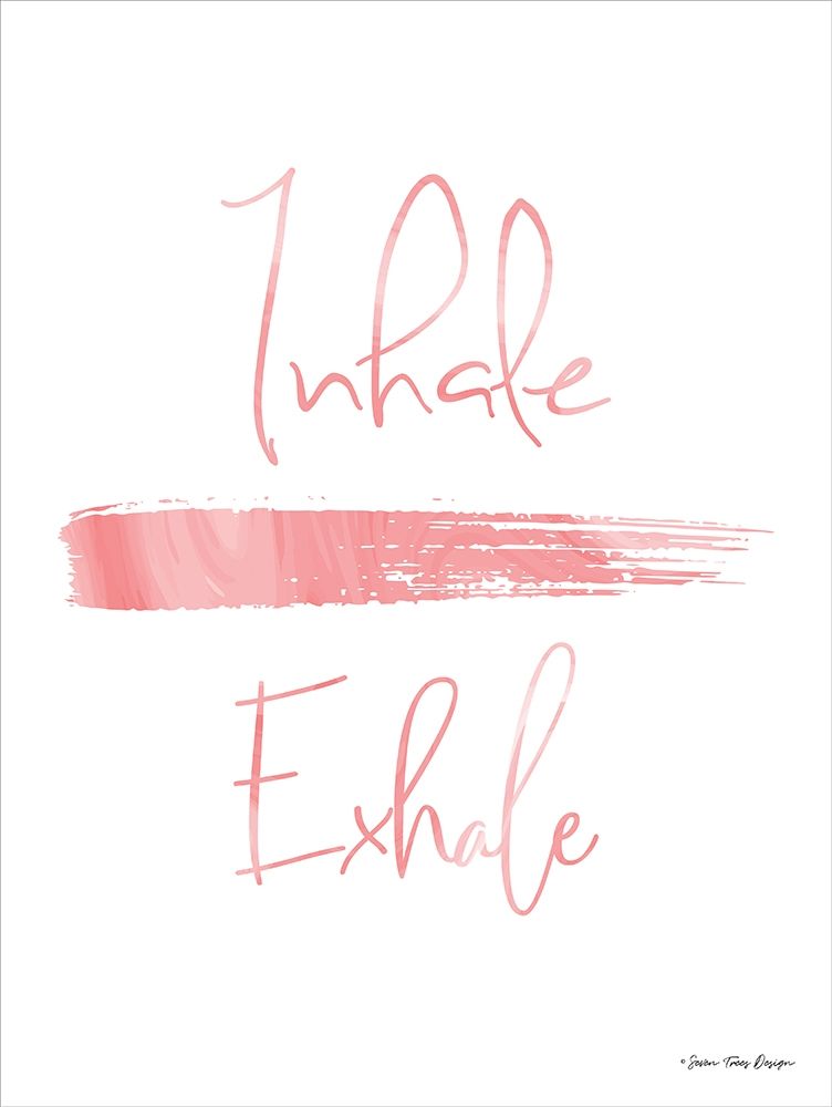 Inhale, Exhale art print by Seven Trees Design for $57.95 CAD