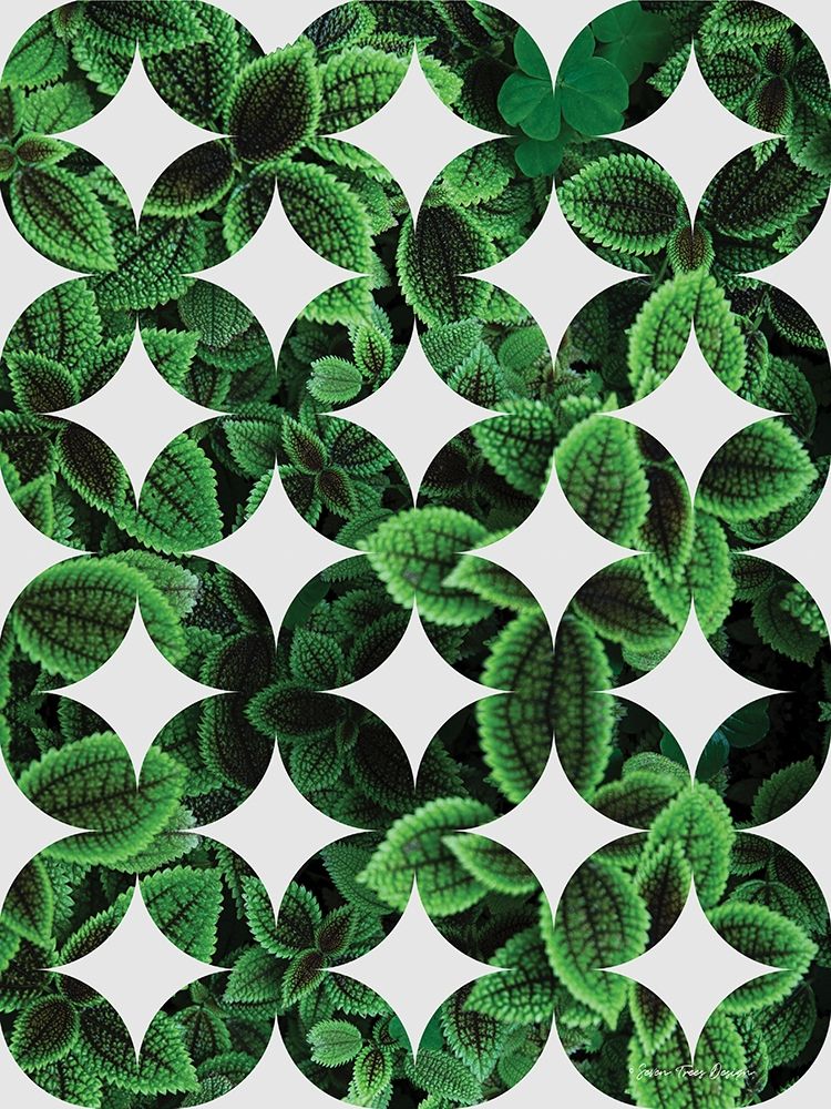 Leaves Pattern art print by Seven Trees Design for $57.95 CAD