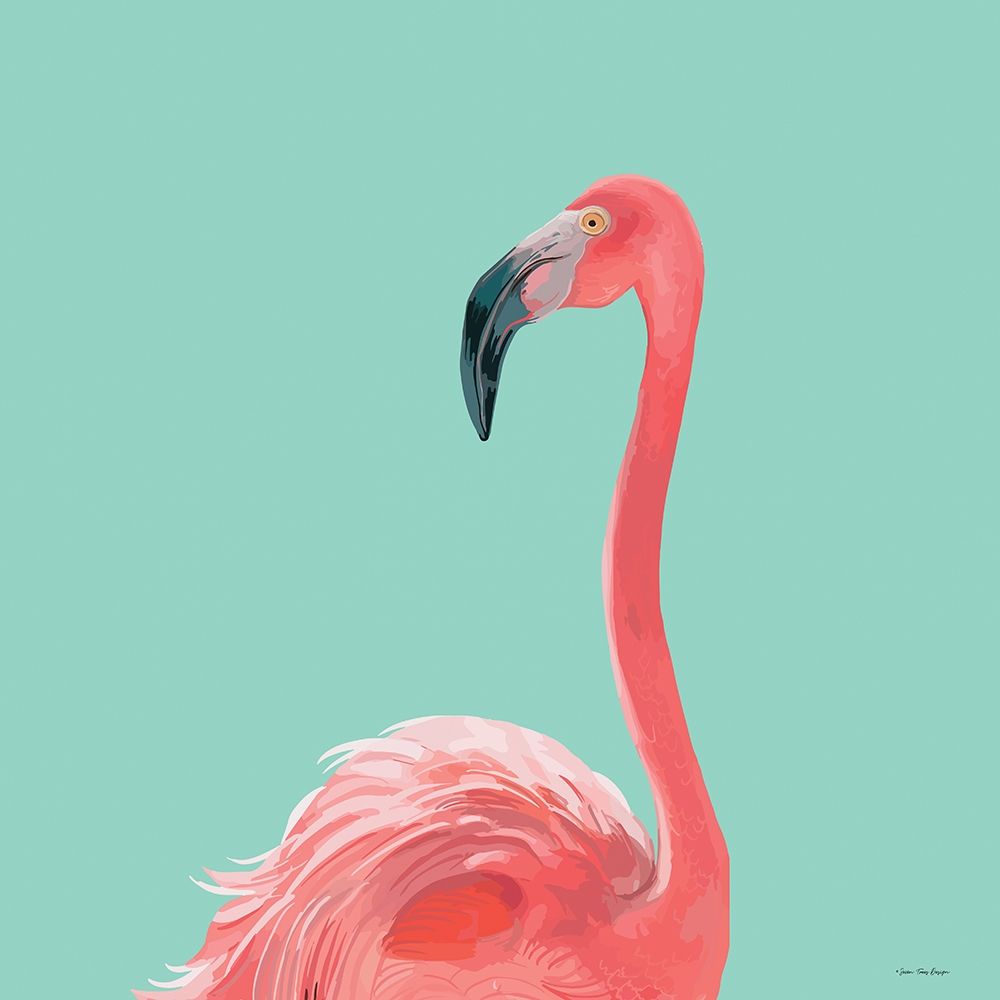 Flamingo art print by Stellar Design Studio for $57.95 CAD