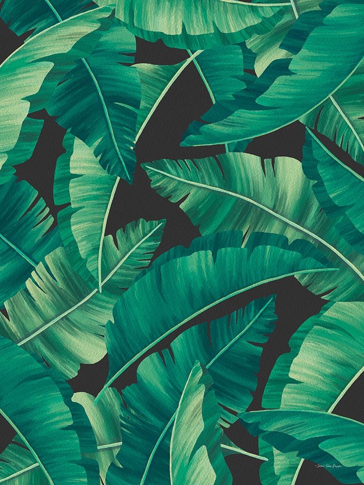 Tropical Leaves II art print by Seven Trees Design for $57.95 CAD