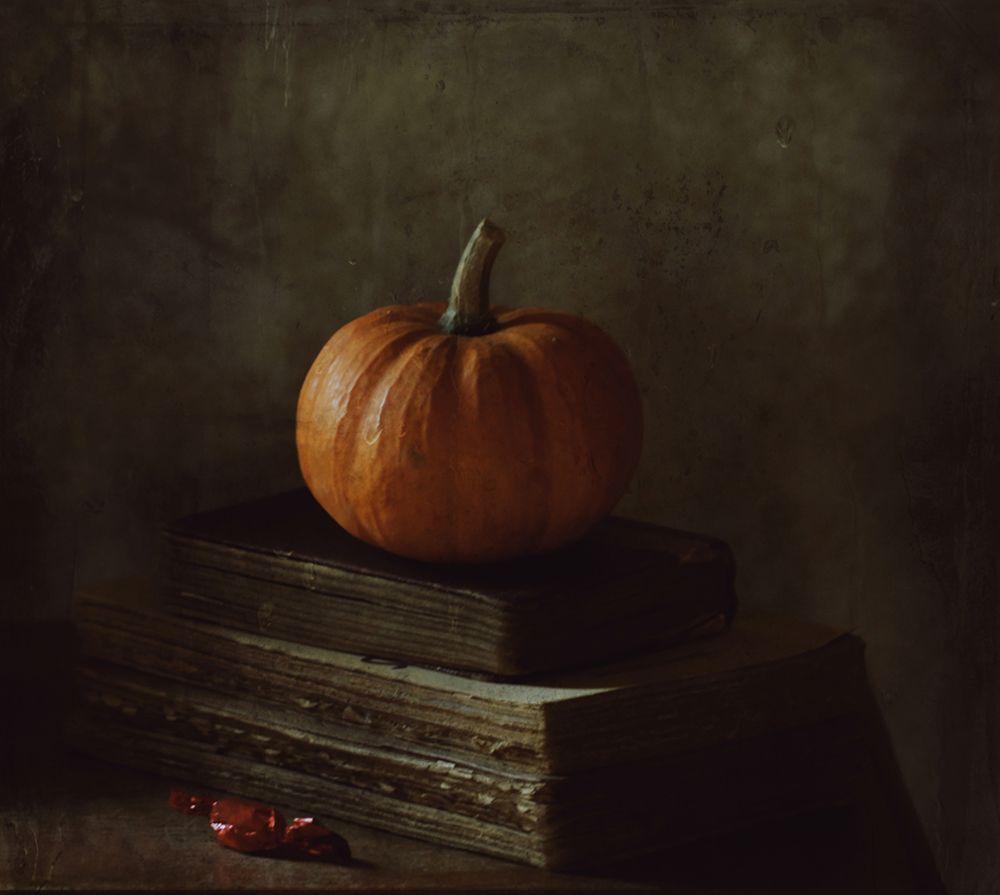 Once Upon A Pumpkin art print by Delphine Devos for $57.95 CAD