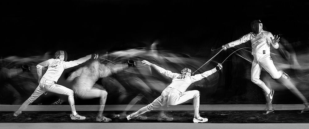 Fencing #1 art print by Hilde Ghesquiere for $57.95 CAD