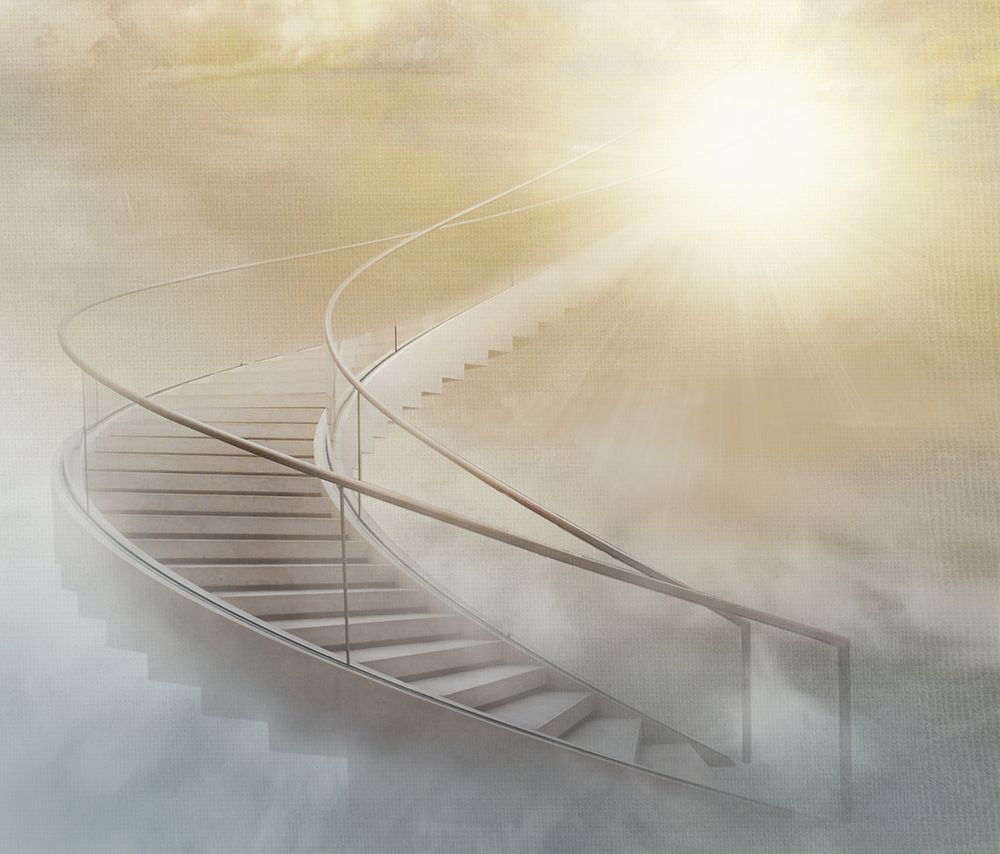 Stairway To Heaven art print by Gaby Grohovaz for $57.95 CAD