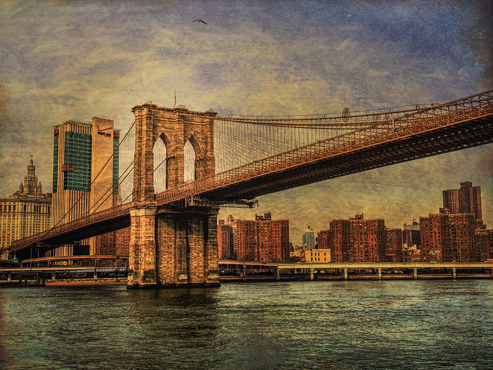 Brooklyn Bridge art print by Eduardo Llerandi for $57.95 CAD