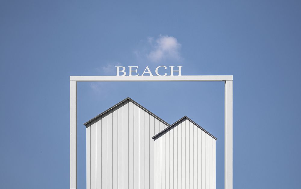 Beach. art print by Harry Verschelden for $57.95 CAD