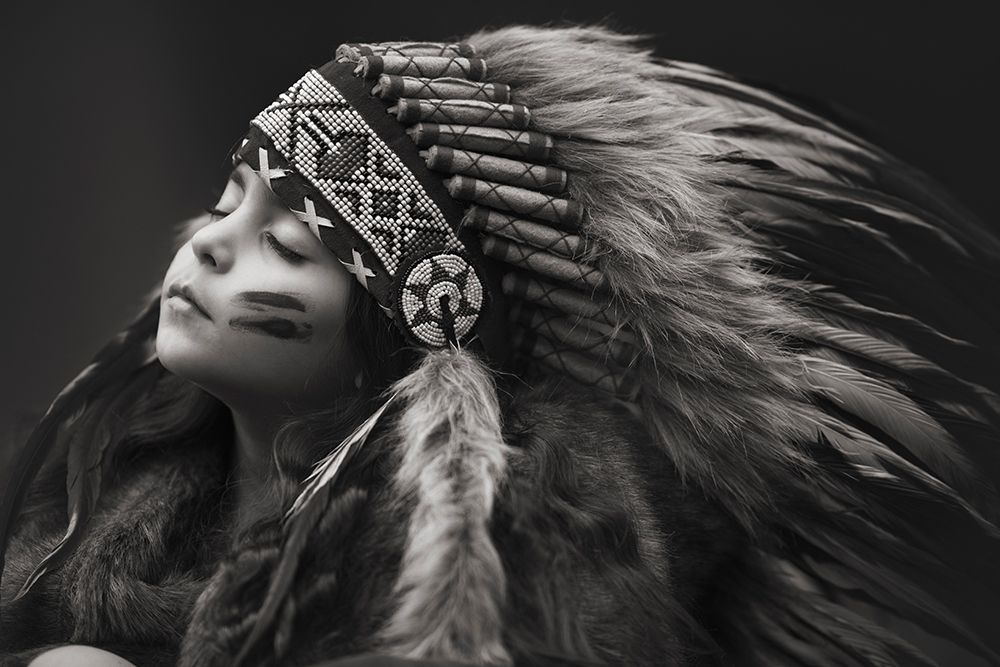 Chief Of Her Dreams art print by Carmit Rozenzvig for $57.95 CAD