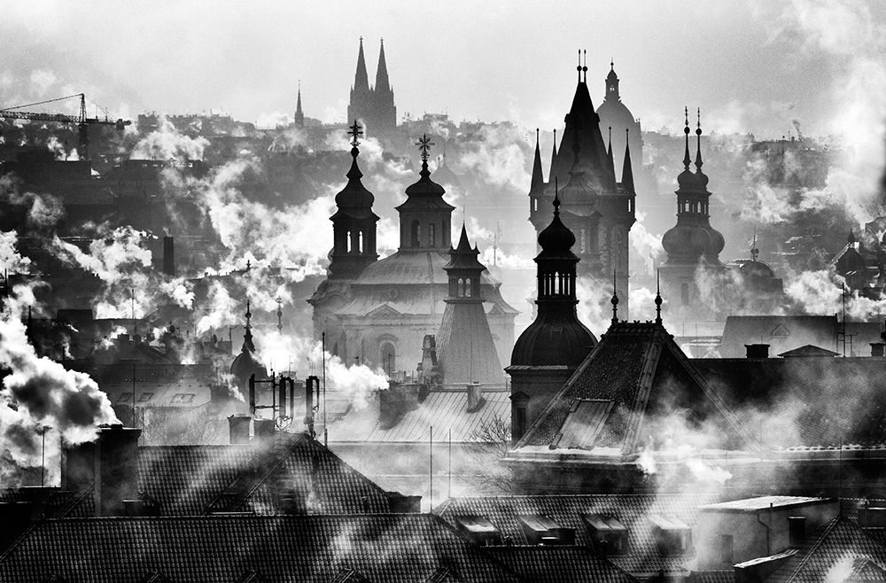 Prague Towers art print by Martin Froyda for $57.95 CAD