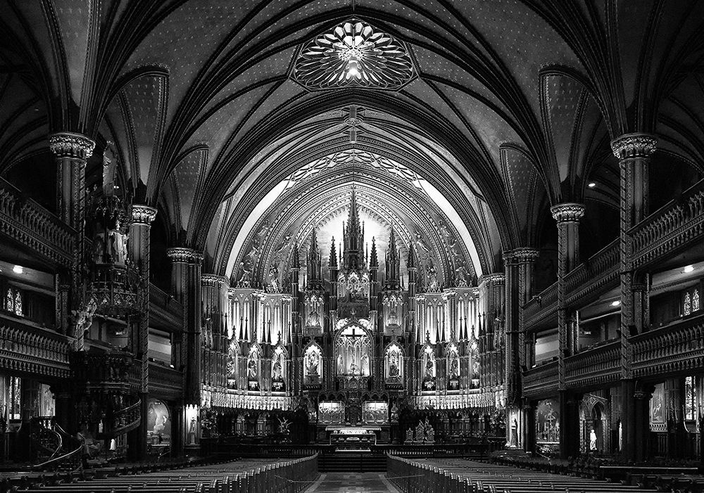 Notre-Dame Basilica Of Montreal art print by C.S. Tjandra for $57.95 CAD