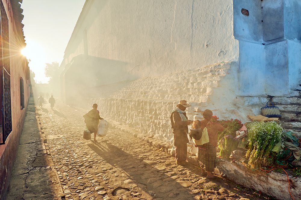 Morning In City Chichicastenango, Guatemala art print by Martin Froyda for $57.95 CAD