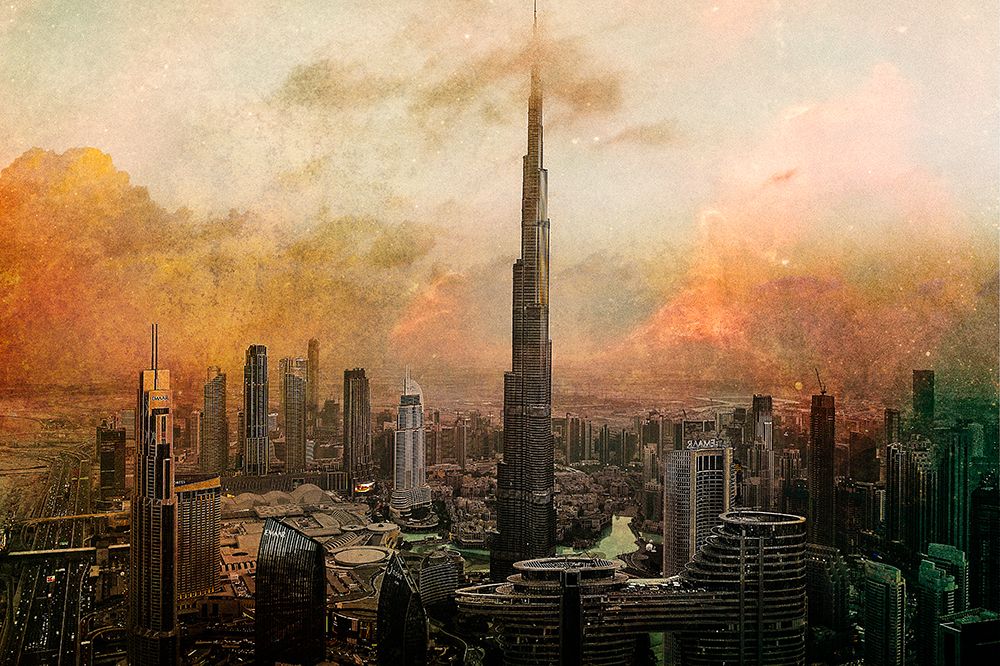 Burj Khalifa art print by Carmine Chiriaco for $57.95 CAD