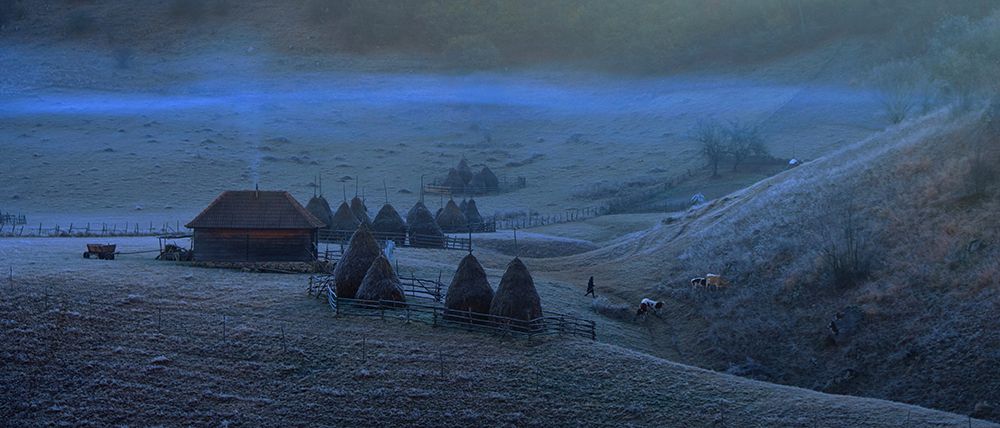 Early Morning Village art print by Julien Oncete for $57.95 CAD
