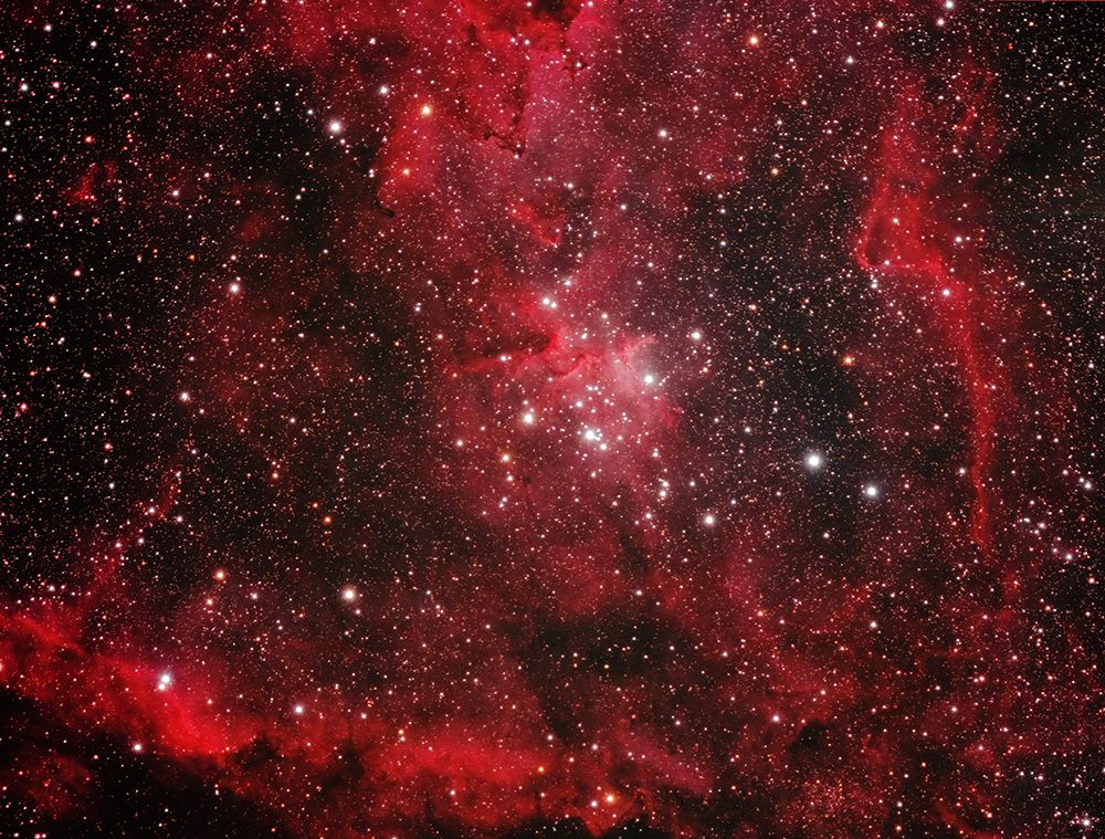 Heart Nebula art print by Henry Zhao for $57.95 CAD