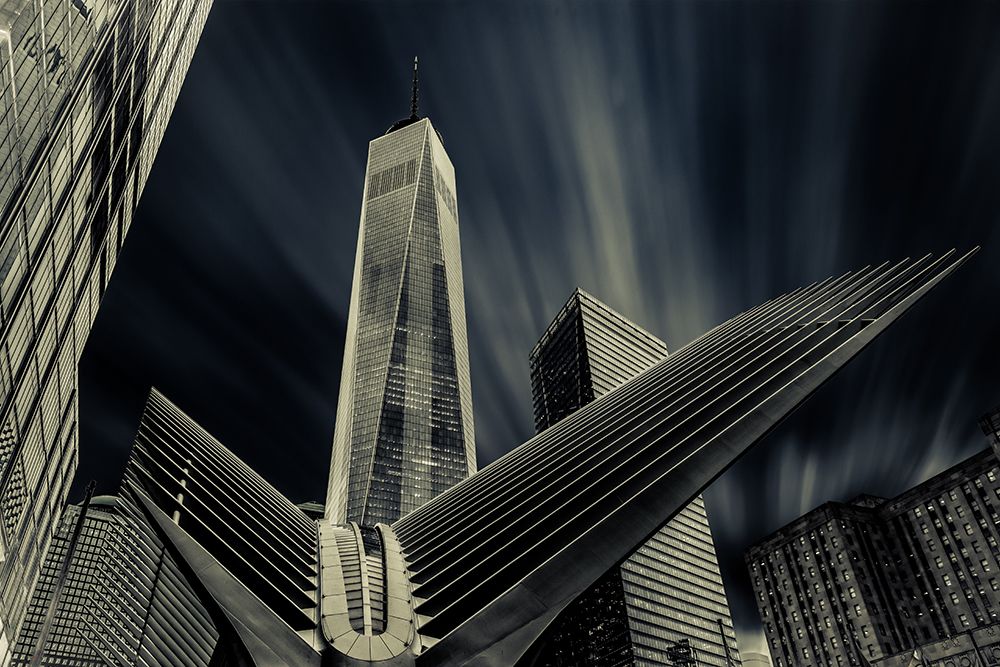 World Trade Center art print by Emil abu milad for $57.95 CAD