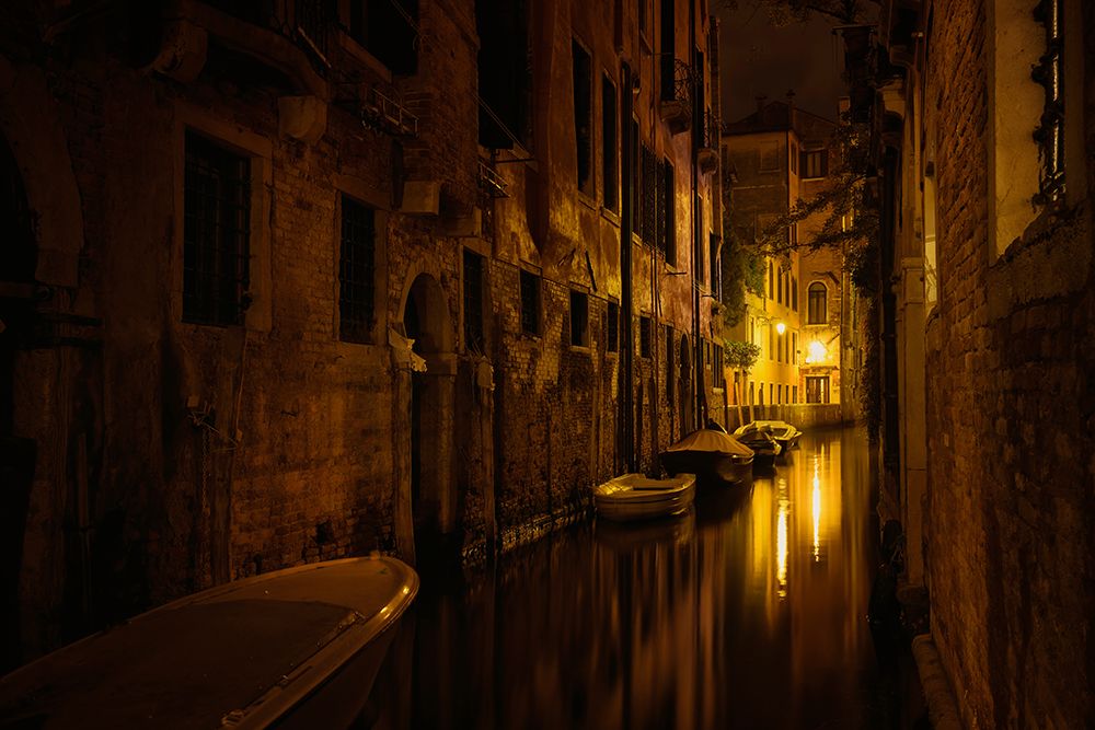 Venice At Night art print by Norbert Maier for $57.95 CAD