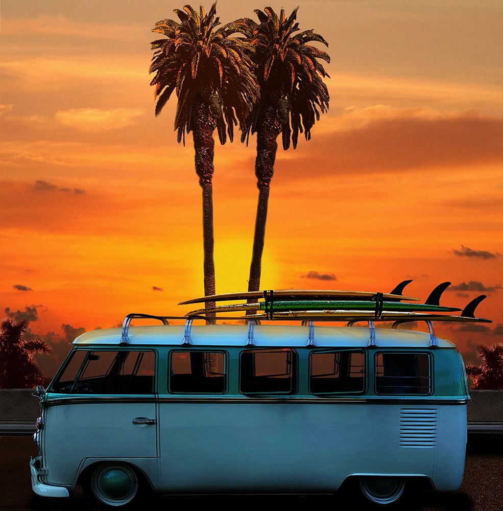 VW Bus art print by Larry Butterworth for $57.95 CAD
