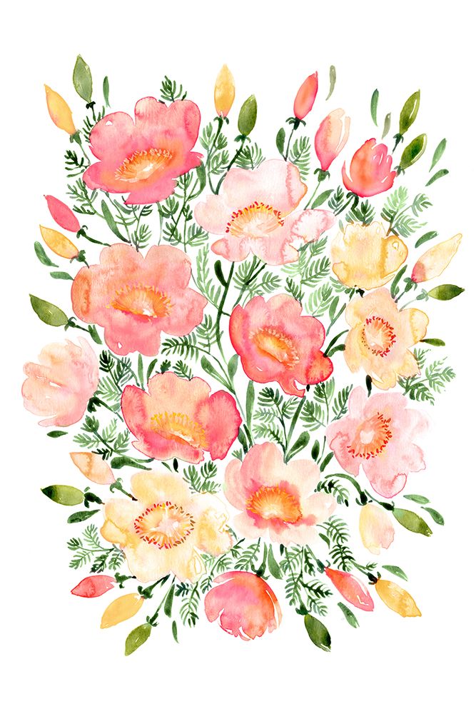 Winterlynn bouquet art print by Rosana Laiz Blursbyai for $57.95 CAD