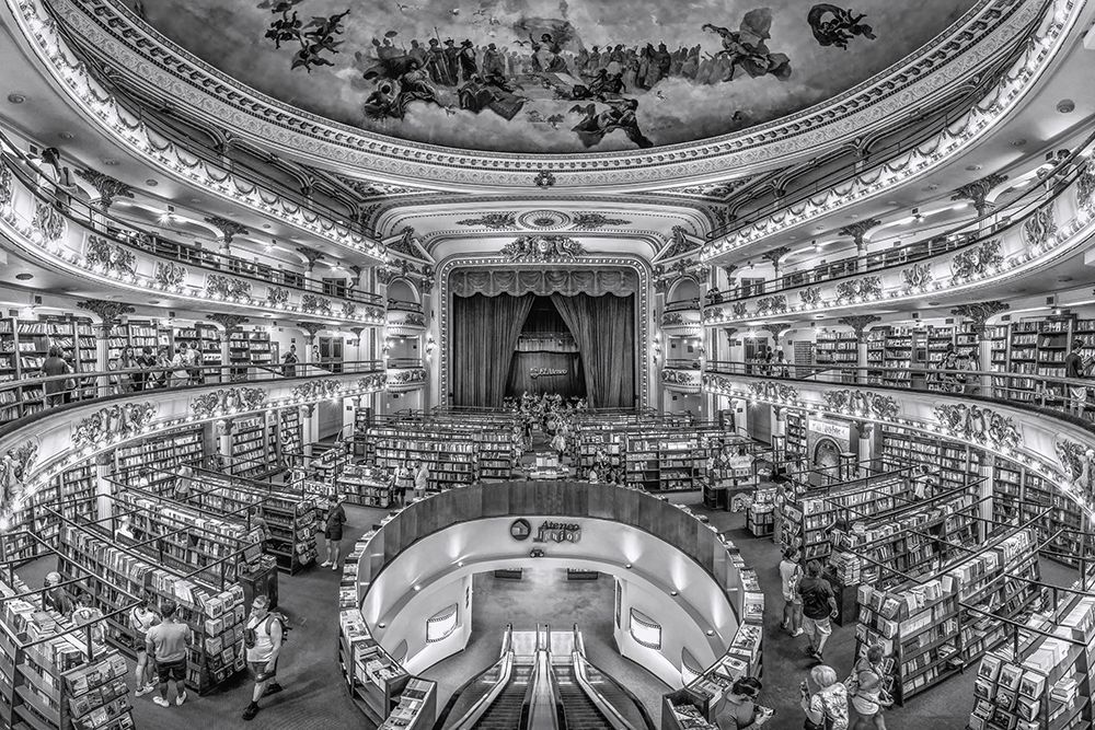 El Ateneo Grand Splendid-Book Store In Buenos Aires art print by Mei Xu for $57.95 CAD
