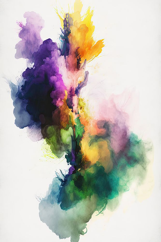 Vibrant Smoke art print by Mauro for $57.95 CAD