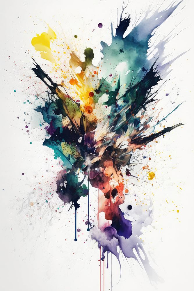 Color Explosion art print by Mauro for $57.95 CAD