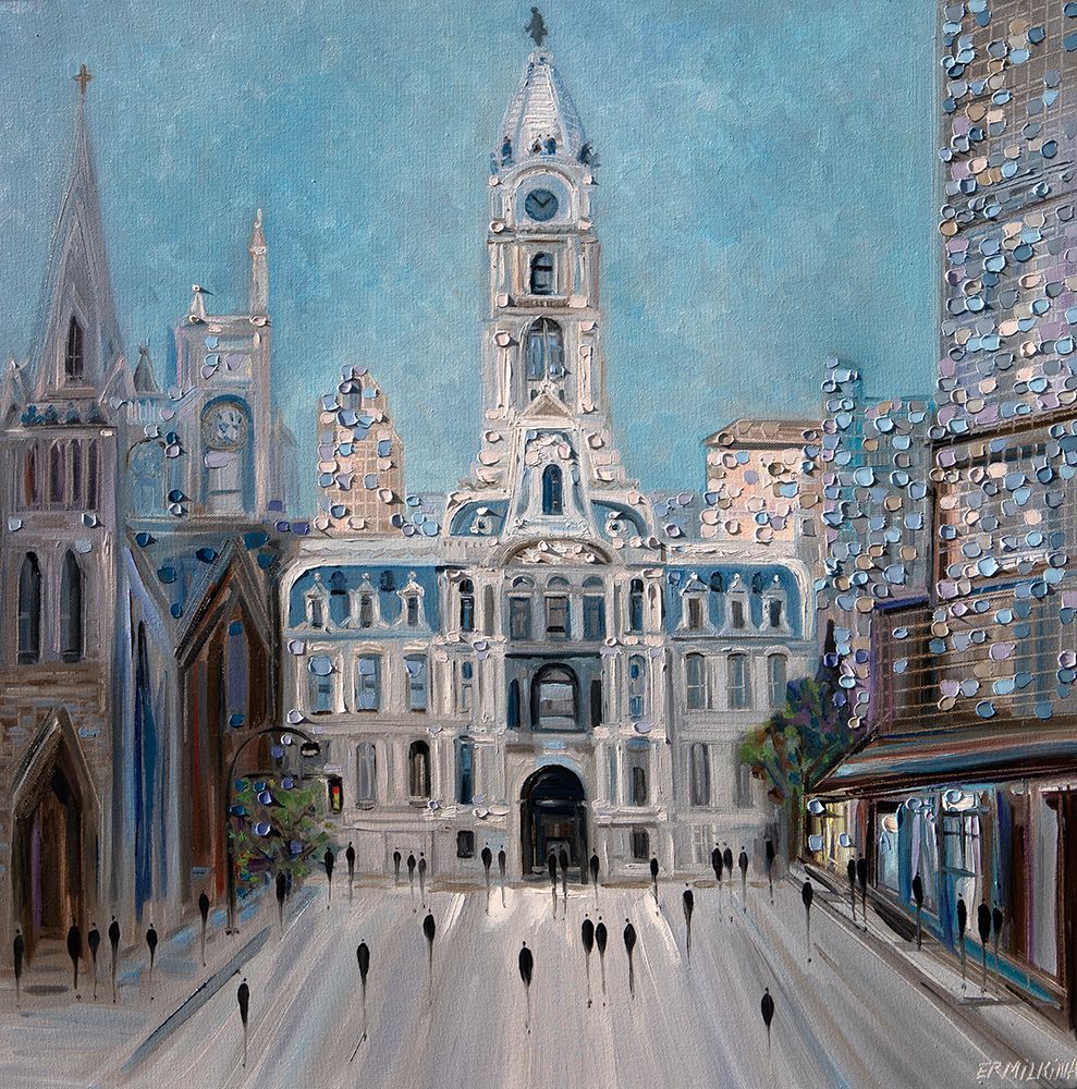 City Hall Philly art print by Ekaterina Ermilkina for $57.95 CAD