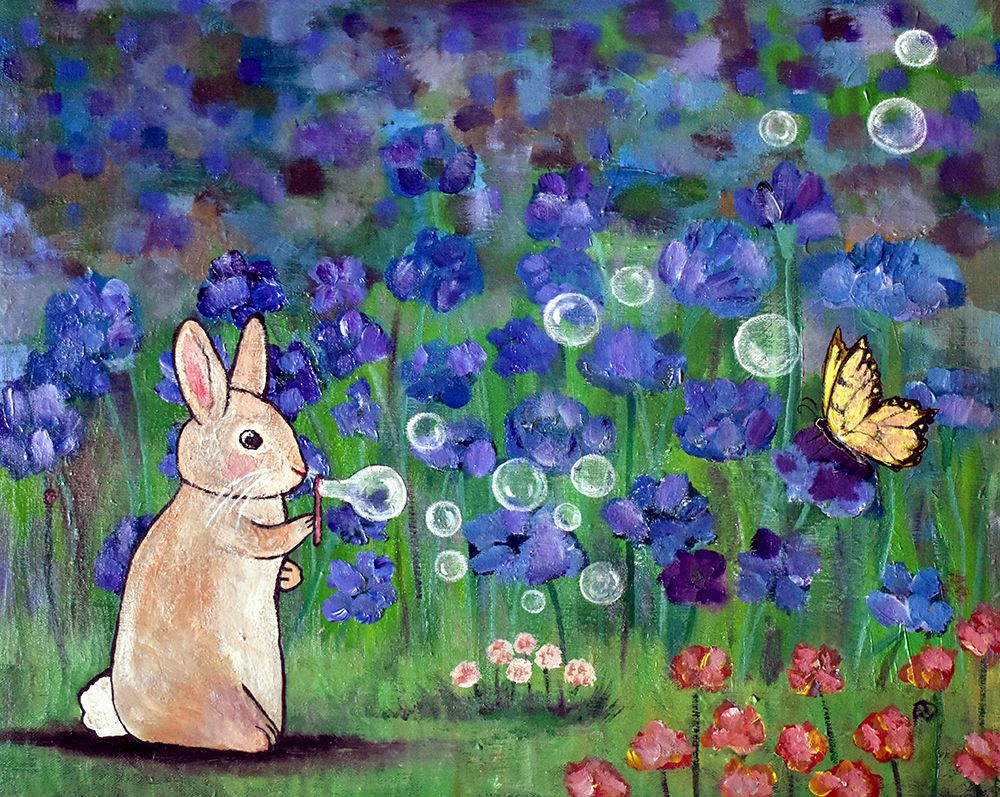 Springtime In The Garden art print by Andrea Doss for $57.95 CAD