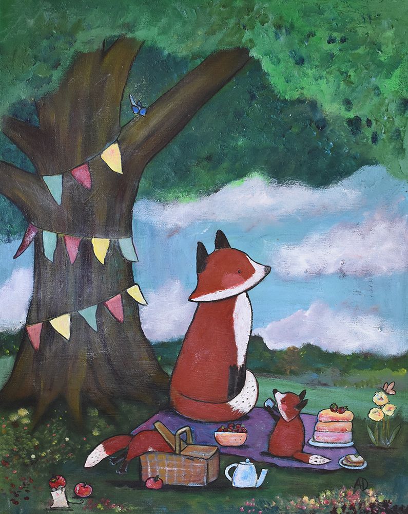 The Picnic art print by Andrea Doss for $57.95 CAD
