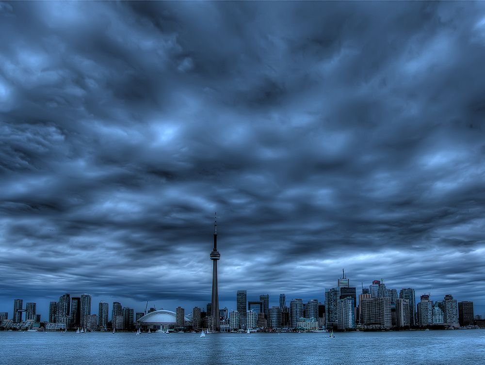 Toronto Blue art print by Max Witjes for $57.95 CAD