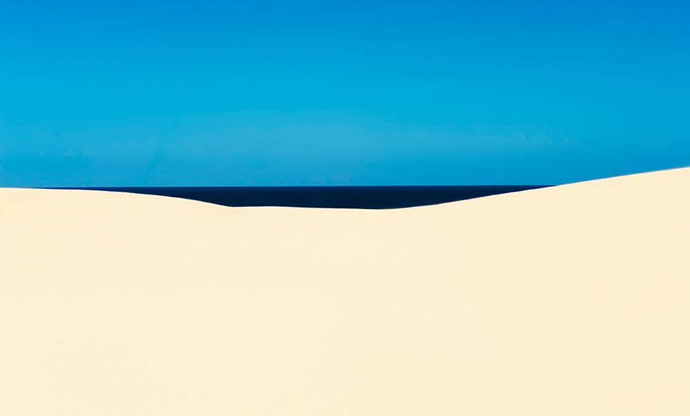 Sky Sea Desert art print by Liloni Luca for $57.95 CAD