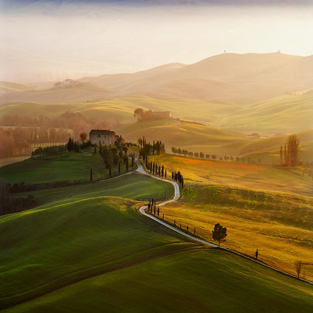 Val D Orcia art print by Jarek Pawlak for $57.95 CAD