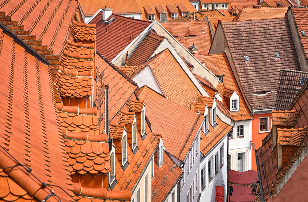 The Color Of These Roofs... art print by Andreas Feldtkeller for $57.95 CAD