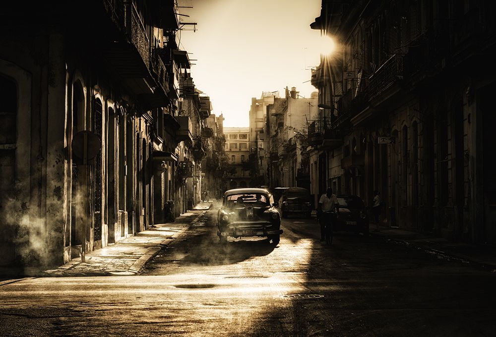 Mystic Morning In Havana... art print by Baris Akpinar for $57.95 CAD