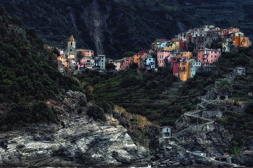 Village  -On The Rocks- art print by Piet Flour for $57.95 CAD