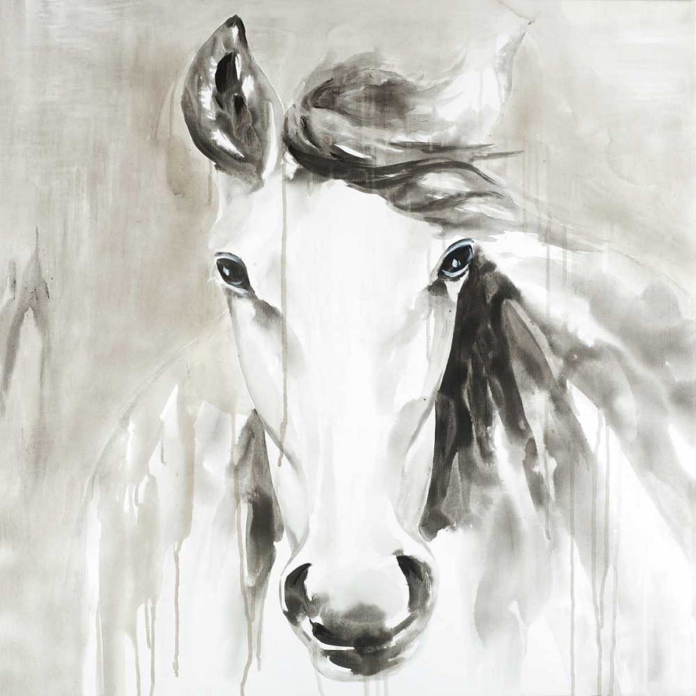 Beautiful Abstract Horse art print by Atelier B Art Studio for $63.95 CAD