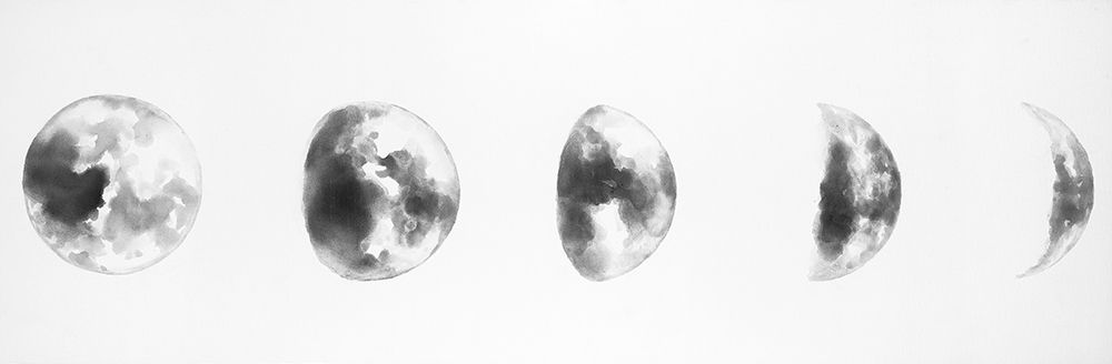 BLACK AND WHITE ECLIPSE art print by Atelier B Art Studio for $57.95 CAD