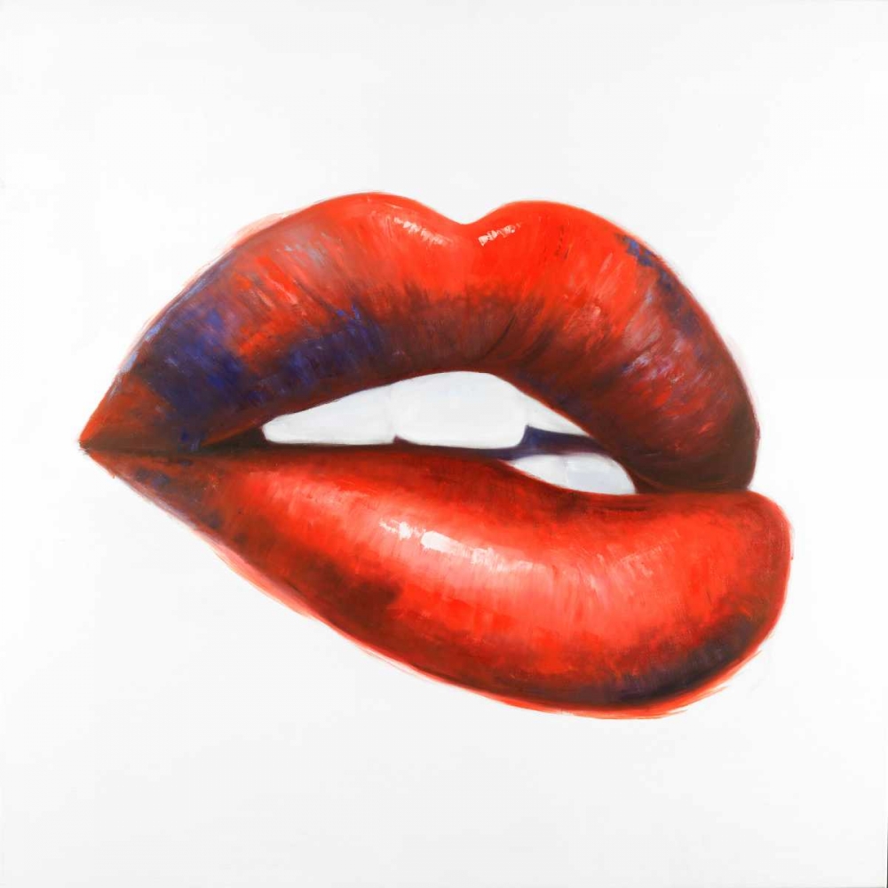 Beautiful Red Mouth art print by Atelier B Art Studio for $57.95 CAD