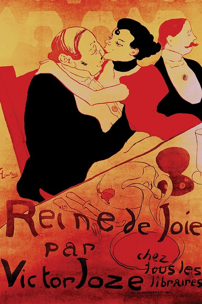 Queen Of Joy art print by Henri De Toulouse-Lautrec for $57.95 CAD